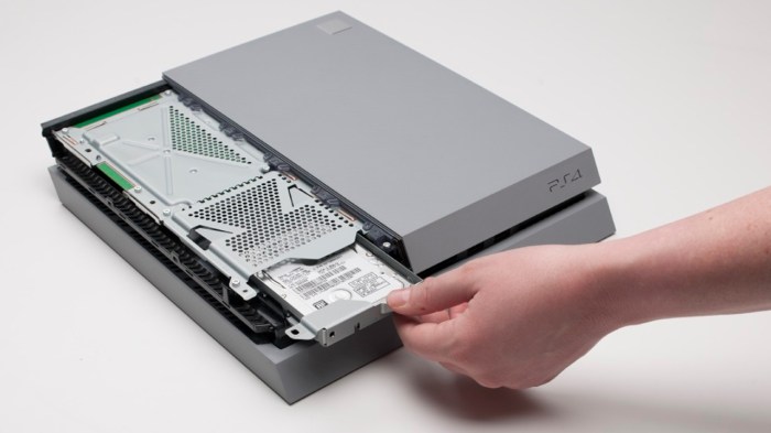 Cara mengganti hard drive playstation