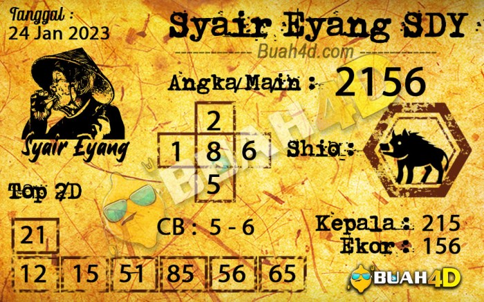 Prediksi sdy hari ini