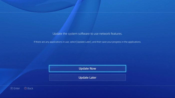 Cara memperbarui firmware playstation