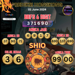 Prediksi Jitu Syair Togel Hongkong Hari ini 02 Juni